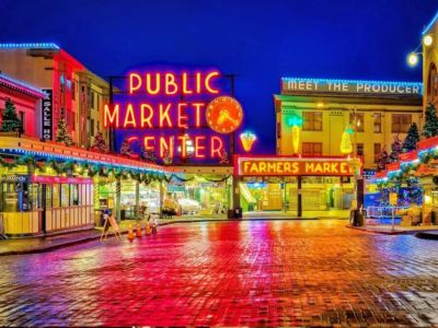 Pike Place Market - 13.3 miles