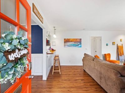 From the moment you step inside, you'll be greeted by a warm and cozy atmosphere that exudes comfort and hospitality. Every detail has been thoughtfully curated to make you feel right at home.