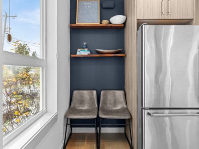 Mid Level: Kitchen & Living Space