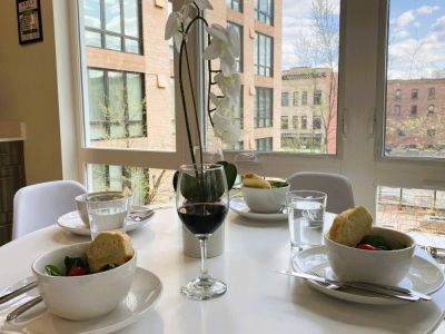 Serve the perfect meal from our thoughtfully stocked kitchen.