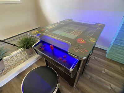 1 or 2 player options. 60+ arcade games. Let the high score championship rounds begin...