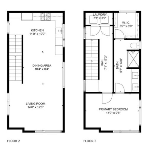 Well designed layout  Pick your room!