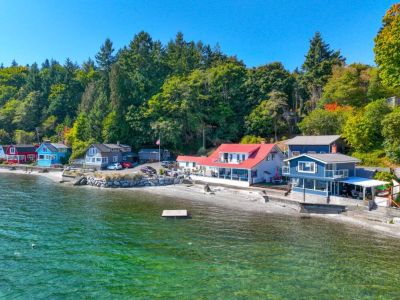 Immerse yourself in the quiet private beach community.