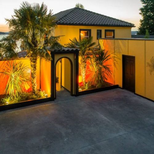 Casa Mar a Cielo's private entrance. Experience the luxury of a dedicated entrance.