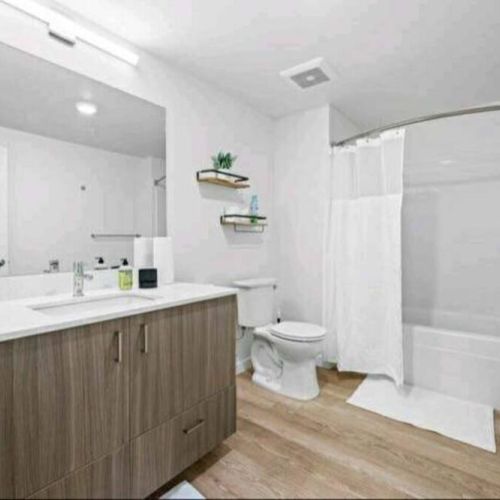 A hygienic haven for your daily rejuvenation.