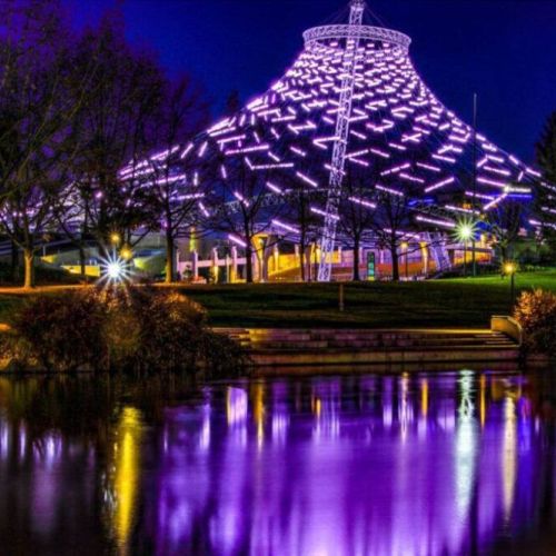 Riverfront Park Pavillion just steps from Downtown Bliss