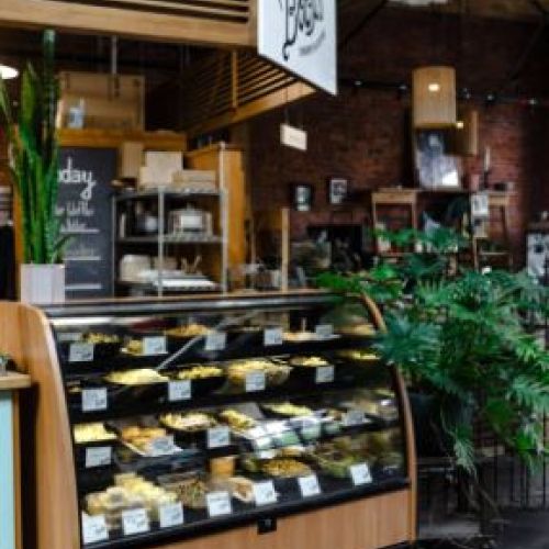 Saranac Commons-Boots Bakery- 4-minute walk, only 1.5 blocks. Vegan-Friendly. Plant-based yummy. Allergen-Friendly.