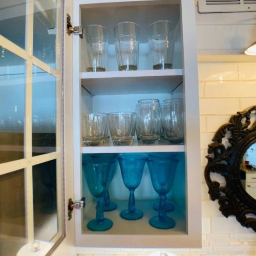 This house's well-stocked inventory of tableware offers a versatile selection to suit any occasion.