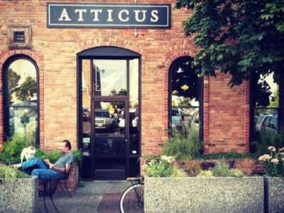 Enjoy flavors fcrom local roasters at Atticus coffee house.
