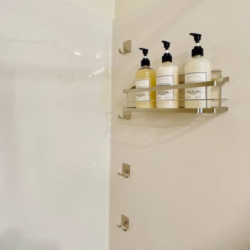Guests love our 100% natural Shampoo, Conditioner, and Body Wash.