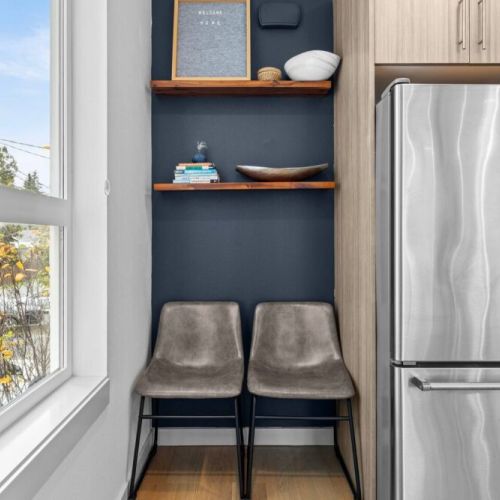 Mid Level: Kitchen & Living Space