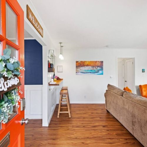 From the moment you step inside, you'll be greeted by a warm and cozy atmosphere that exudes comfort and hospitality. Every detail has been thoughtfully curated to make you feel right at home.