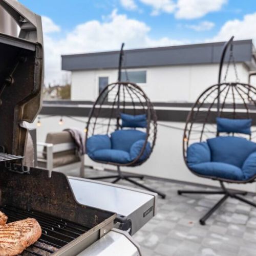 Grill out on the Weber gas grill