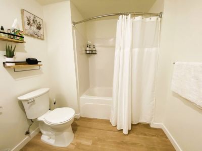 Perfect for a long soak after a day of adventure.
