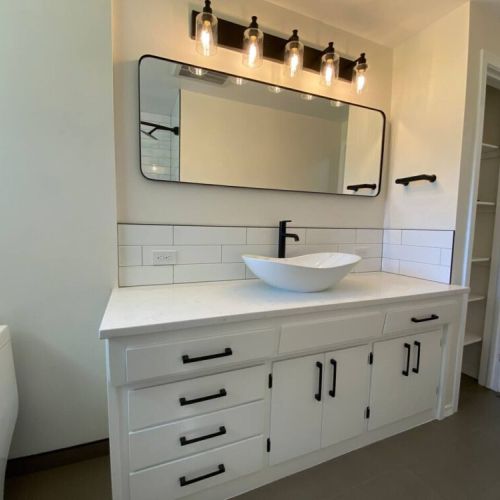 Newly Remodeled Main Bathroom Vanity