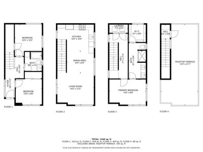 Well designed layout  Pick your room!
