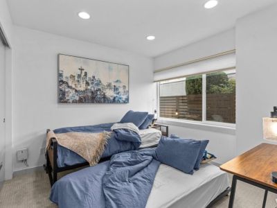 Twin Trundle provides an additional twin bed that rolls out when needed yet easy to tuck away when not in use.