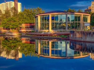 Riverfront Park-Charles Looff, a renowned carousel artist, designed the "merry-go-round" in 1909 and it has been operating in Spokane ever since.