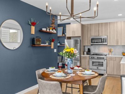 Enjoy the luxury of dining in with use of the fully stocked kitchen