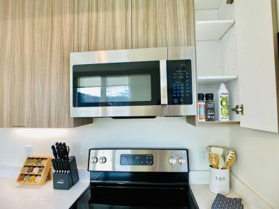 We even leave a few spaces for a guest pantry.