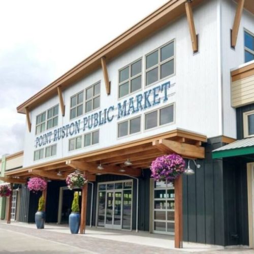Waterfront Market at Ruston - 3.1 miles
Discover a diverse selection of handcrafted goods, specialty foods, boutique shops, and rotating pop-up vendors, all in one convenient indoor space.