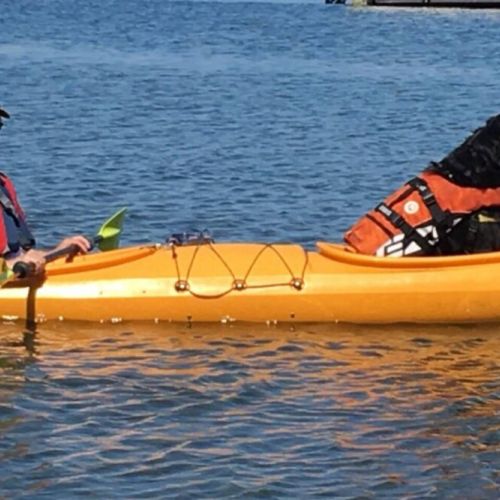 Furry family members are welcome to explore the coastline or embark on a sunset kayak ride.