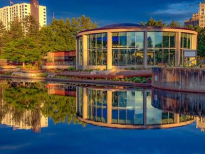 Riverfront Park-Charles Looff, a renowned carousel artist, designed the "merry-go-round" in 1909 and it has been operating in Spokane ever since.