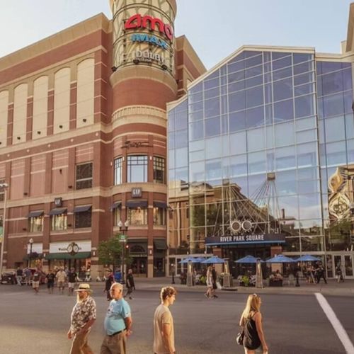 River Front Square-Curated shopping and dining just steps away from Riverfront Park and a 12-minute walk from Downtown Luxe.