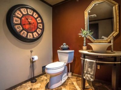 Main floor powder bathroom
