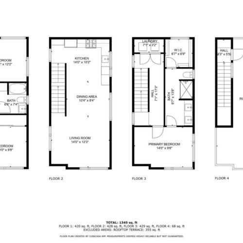 Well designed layout  Pick your room!