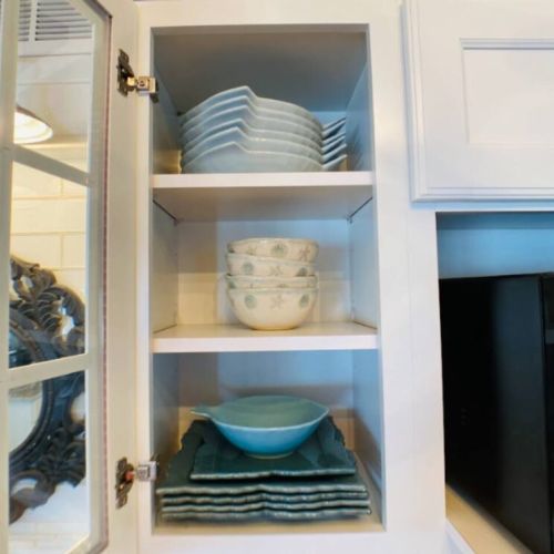 You'll find an abundance of quality tableware ensuring we are always prepared to set a stunning table for our guests.