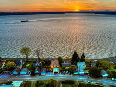 From this vantage point, the expansive sea stretches as far as the eye can see, captivating with its shades of blue and endless serenity.