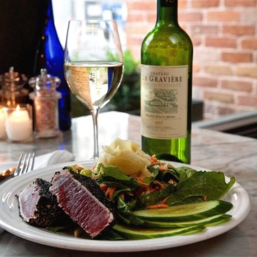Mizuna is the quintessential dining experience for locals and visitors. Locally sourced organic produce is served whenever possible, and all-natural, sustainable meats + a full Vegetarian menu. 5.5 blocks. 10-minute walk/3 minute drive.