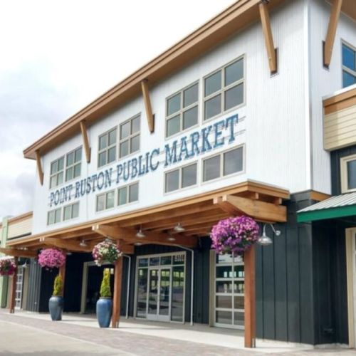Waterfront Market at Ruston - 3.1 miles
Discover a diverse selection of handcrafted goods, specialty foods, boutique shops, and rotating pop-up vendors, all in one convenient indoor space.