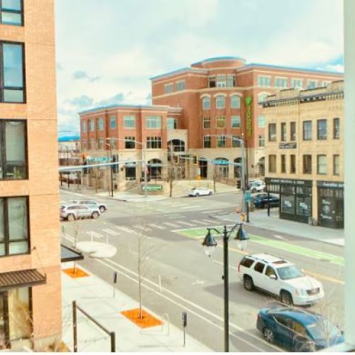 Lovely views of historic downtown Spokane