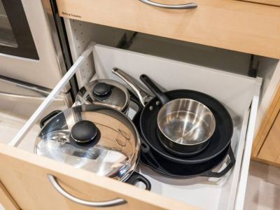 No Digging For Matching Lids.  This array of cookware ensures you have the right tool for every recipe.