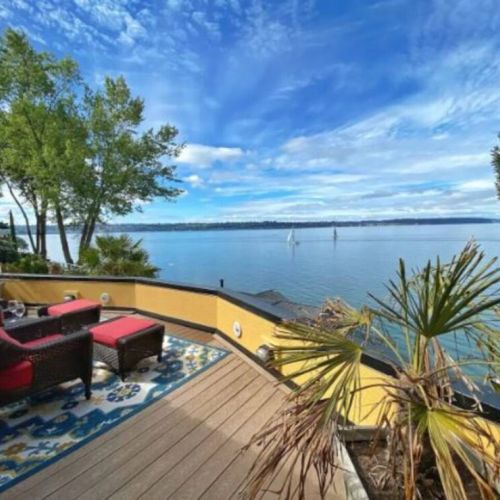 Enjoy the soothing warmth of your coffee while indulging in the panoramic view that unfolds before you