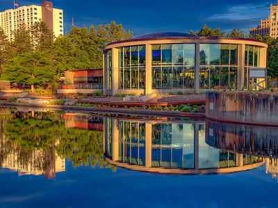 Riverfront Park-Charles  Looff, a renowned carousel artist, designed the "merry-go-round" in 1909 and it has been operating in Spokane ever since.