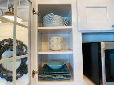 You'll find an abundance of quality tableware ensuring we are always prepared to set a stunning table for our guests.