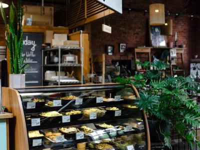 Saranac Commons-Boots Bakery- 4-minute walk, only 1.5 blocks. Vegan-Friendly. Plant-based yummy. Allergen-Friendly.