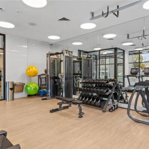 Chose from the many workout options during your stay.