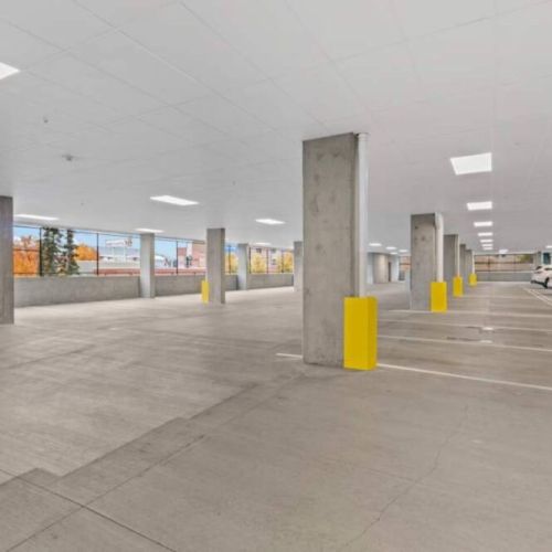 Your reservation includes (1) free designated parking space in the secured parking garage. EV Charger is also available.