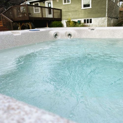 Imagine yourself soaking...