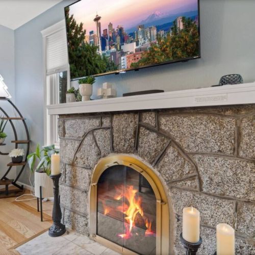 Smart TV to enjoy Roku streaming your favorite TV shows and movies.