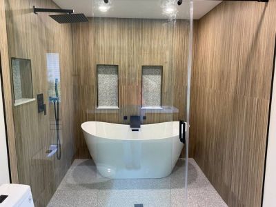 Newly Remodeled En Suite Bathroom Wet Room
