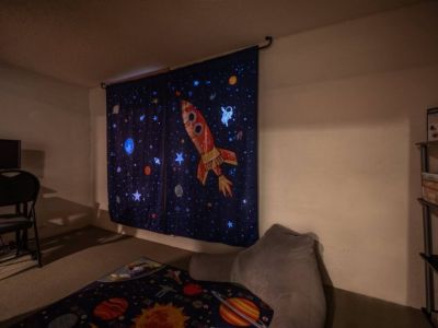 Turn the lights off and turn on the imagination.