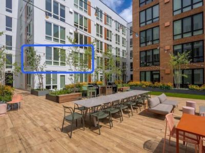 This prime inner corner location has great views.