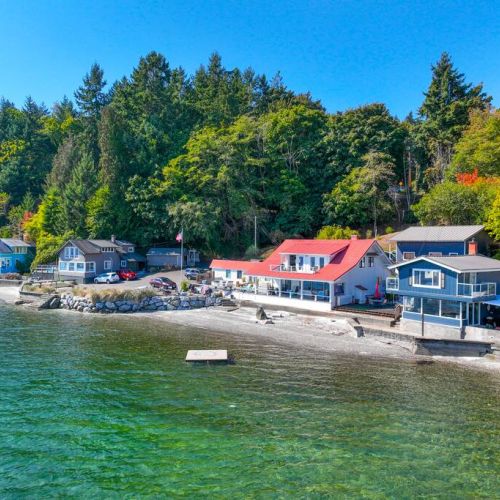 Immerse yourself in the quiet private beach community.