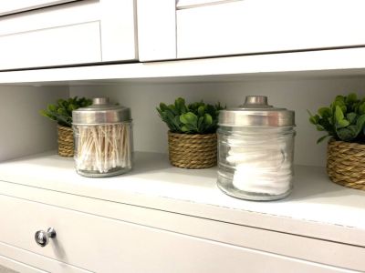Bathroom Amenities: Q-tips, Cotton Rounds, Kleenex, TP, Hair Dryer, Hand Soap, Shampoo, Conditioner, Body Wash, Bath Towels, Hand Towels, Wash Cloths, and Makeup Removal Wash  Cloths