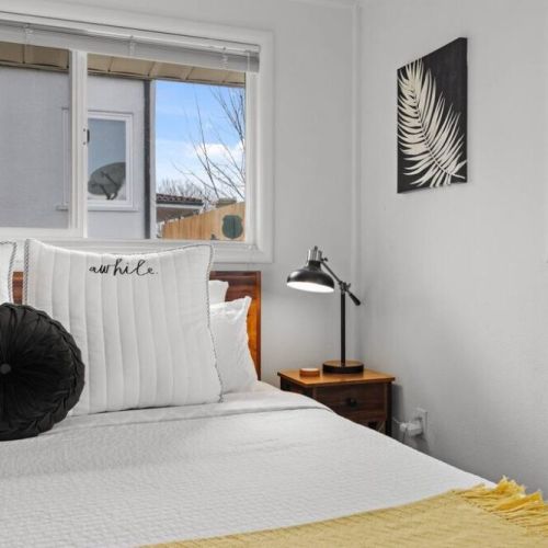 A haven of tranquility and indulgence, this bedroom promises a restful night's sleep and a retreat from the world.